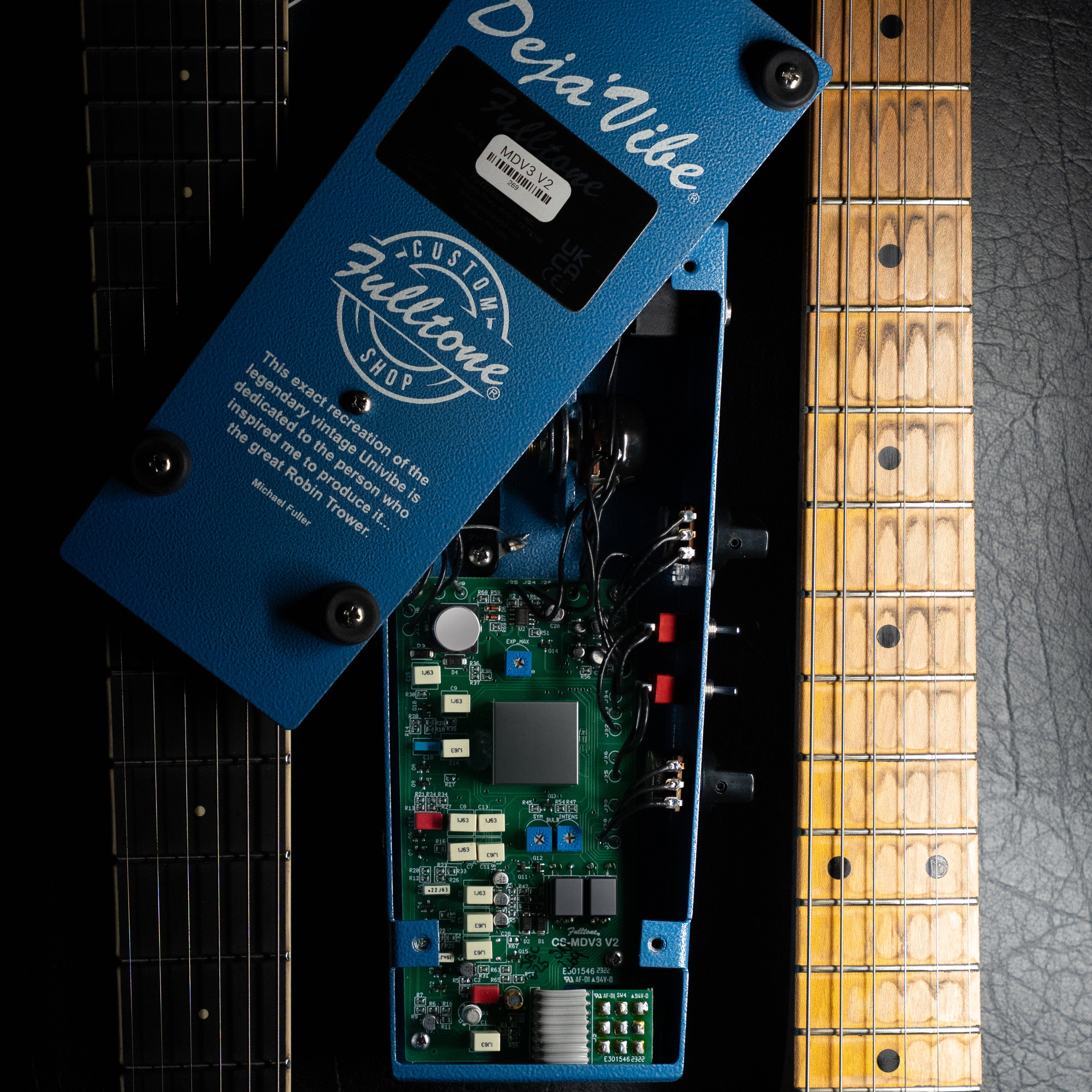 Fulltone Deja'Vibe MDV-3 フルトーン デジャバイブ Mini-Deja'Vibe3 v2 – Fulltone USA