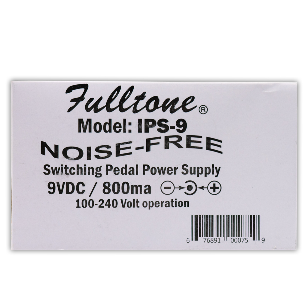 
                  
                    Fulltone IPS-9 Worldwide Regulated 9VDC Power Supply
                  
                